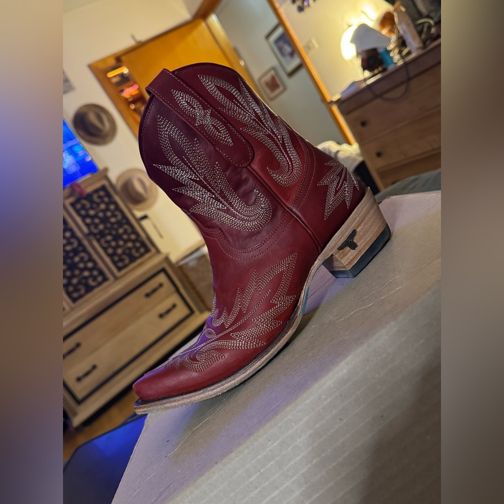Red Western Cowboy Boots